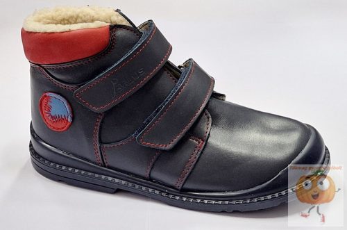 Salus Flexi  F-90 műszőrmével bélelt téli cipő, labda mintával 32
