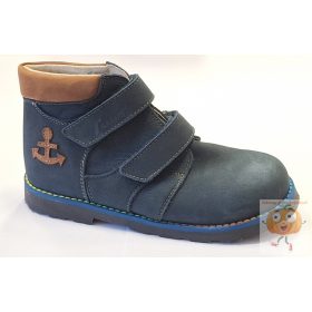 Salus Flexi prémium F-90 fiú supinált cipő, kék 34