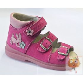 Salus Flexi prémium Flo-911 szandál pink nyuszi 24