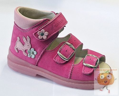 Salus Flexi prémium Flo-911 szandál pink nyuszi 26