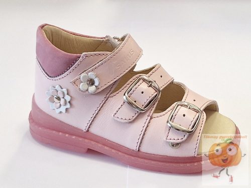 Salus Flexi prémium Flo-911 szandál rózsa ,virág mintával 19