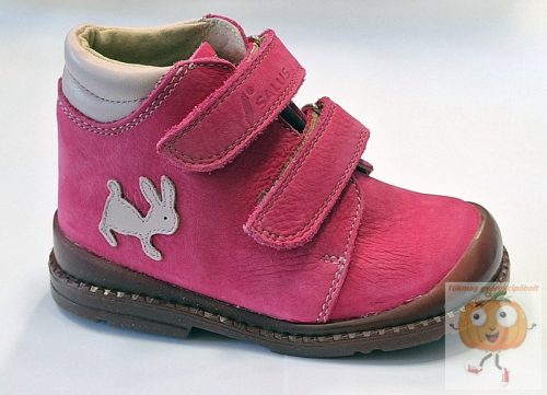 Salus Flo 810 supinált lány cipő,prémium flexi, pink nyuszi 24