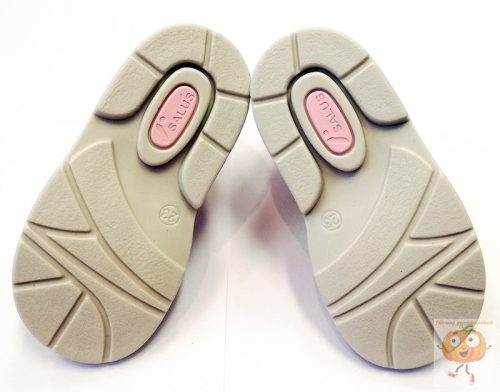 Salus Flo 911 flexi prémium szandál piros-beige, virág mintával 22