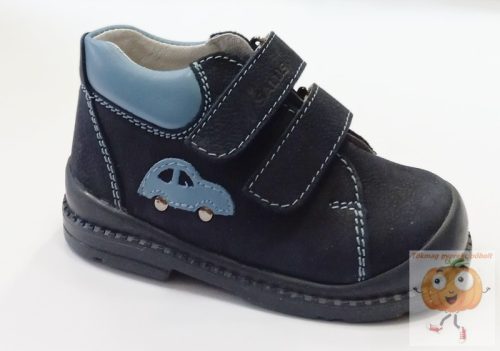 Salus  supinált fiú cipő,prémium flexi F68  ,kék autós 31