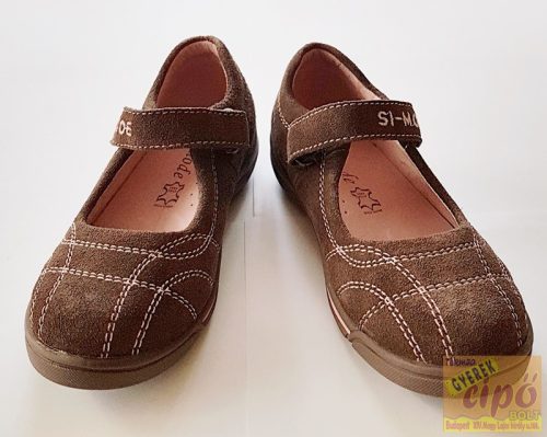 Si-Mode szandálcipő barna-rózsaszín,benti - kinti viseletre 29