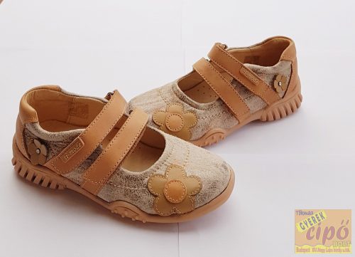 Si-Mode szandálcipő textil-bőr felsőrésszel 33
