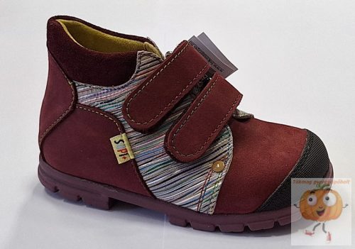 Supi+ Bokor supinált lány cipő 06A-os modell ,orrvédővel virág 24