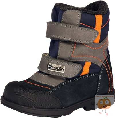 Szamos 1676-27709 supinált DryTex/vízálló téli csizma,fiú 23