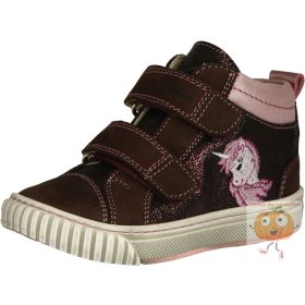 Szamos lány cipő 1867-50278 bordó, unikornis mintával 34