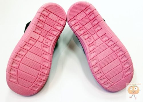 Szamos 3290-50611 lány szandálcipő,lila, lepke mintával 30