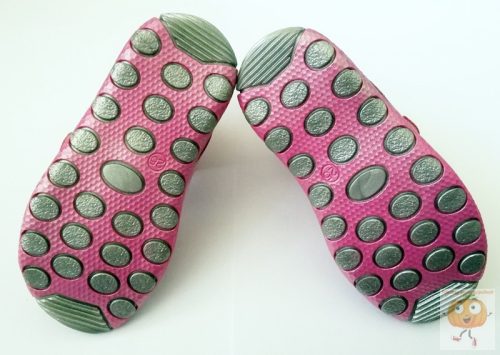 Szamos két tépőzáras lány szandál,4322-40193 rózsa 35