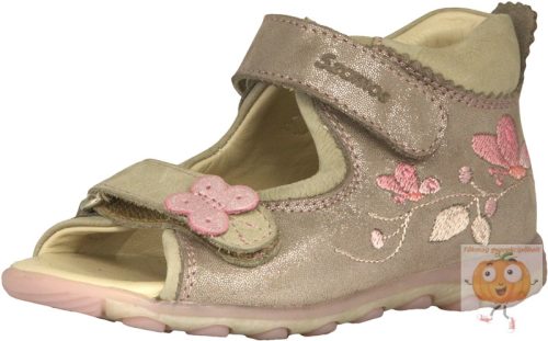 Szamos lány szandál, 4410-50462 ezüst 33