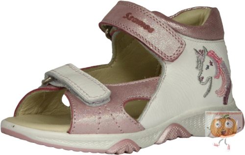 Szamos lány szandál, 4450-50180 fehér-rózsaszín 31