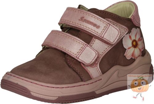 Szamos lány cipő 1866-50447 mályva, virág mintával 32