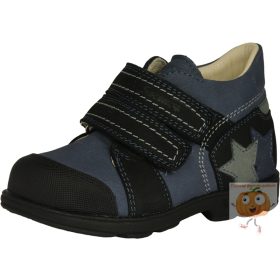 Szamos supinált fiú cipő 1864-10739 kék,csillsg mintával, 35