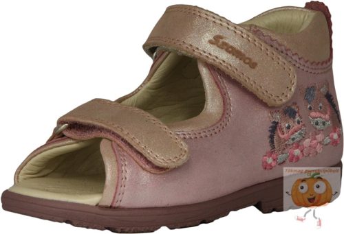 Szamos supinált lány szandál 4446-40749 rózsa 29