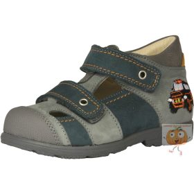 Szamos szupinált fiú nyitott cipő 3324-20739 szürke 25