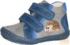 Szamos első lépés fiú cipő,1497-20657 szürke-kék,sünis 18