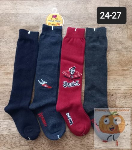 Térdzokni  4 pár/csomag 