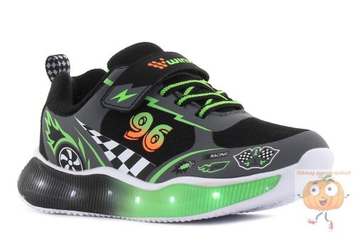 Wink LED világító,villogó utcai cipő, szürke  sportcipő 25