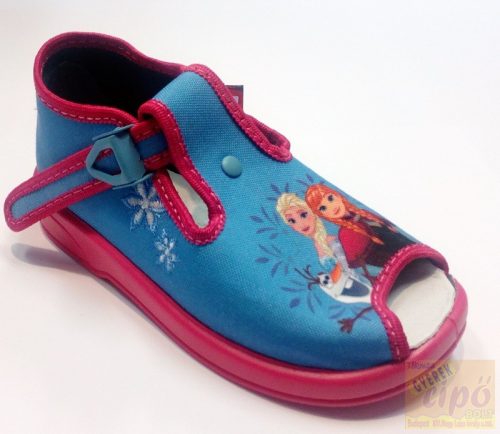 Zetpol Disney Frozen/Jégvarázs vászoncipő kék-rózsa 22