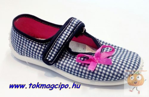 Zetpol Julia kék-rózsa vászoncipő 33