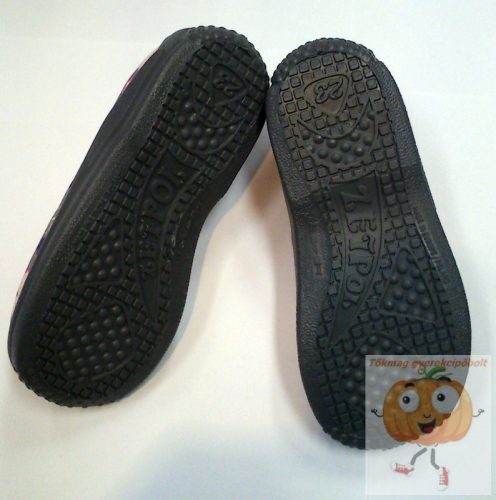 Zetpol Zakaz vászoncipő,mamusz szürke macis 24