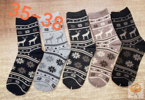 Bokazokni fiú-férfi 36-tól 41-ig  5 pár/csomag