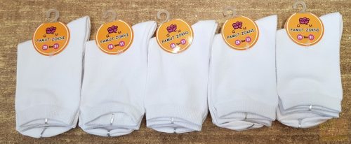 Bokazokni fiú-férfi 36-tól 41-ig  5 pár/csomag