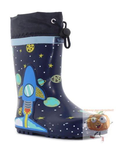 Wink behúzószáras gumicsizma, úrhajó mintával 23