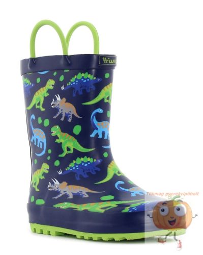 Wink  gumicsizma, dínó mintával 31