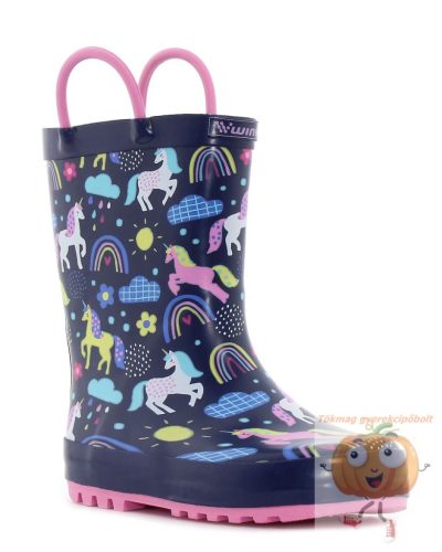 Wink gumicsizma unikornis mintával 25